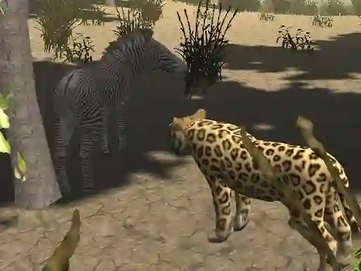 Logħba African Cheetah Hunting Simulator onlajn