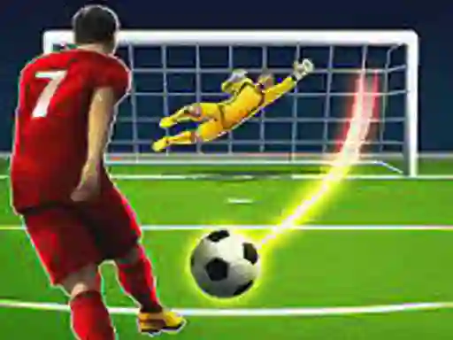 Logħba Soccer Kick Flick onlajn