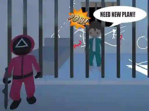 Logħba Escape Plan in Squid Game onlajn