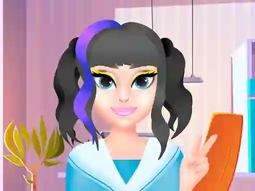 Logħba Kawaii Beauty Salon onlajn