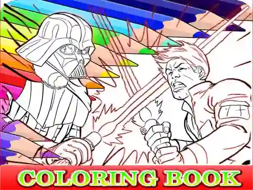 Logħba Coloring Book for Darth Vader onlajn