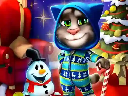 Logħba Christmas Tom Spot The Difference onlajn