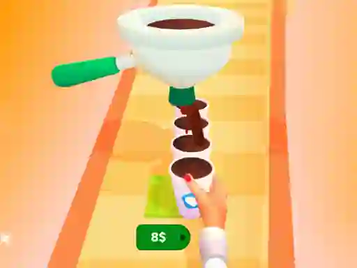 Logħba Coffee Run 3D onlajn