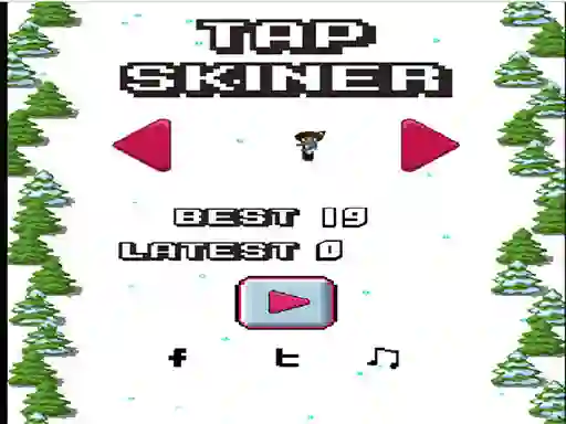 Logħba Tap Skier onlajn