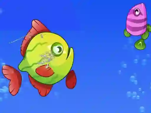 Logħba Fish Grow Eating Fish onlajn