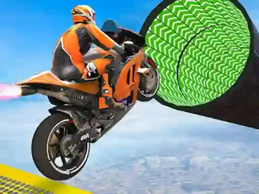 Logħba Motorcycle Stunts Drive onlajn