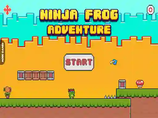 Logħba Ninja Frog Adventure onlajn