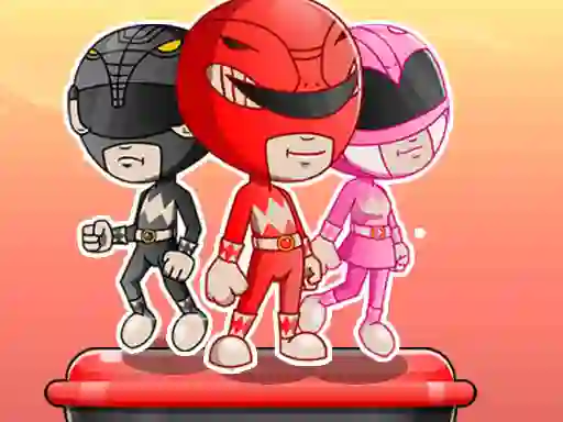 Logħba Power Rangers adventure dash onlajn