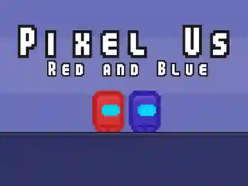Logħba Pixel Us Red and Blue onlajn