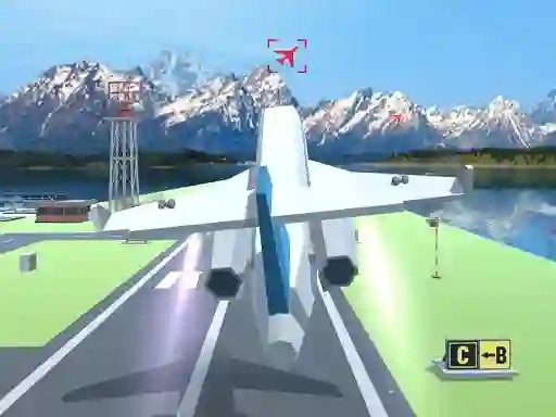 Logħba Polygon Flight Simulator onlajn