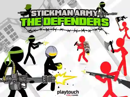 Logħba Stickman Army: The Defenders onlajn