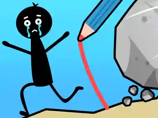 Logħba Save The Stick: Draw Line onlajn