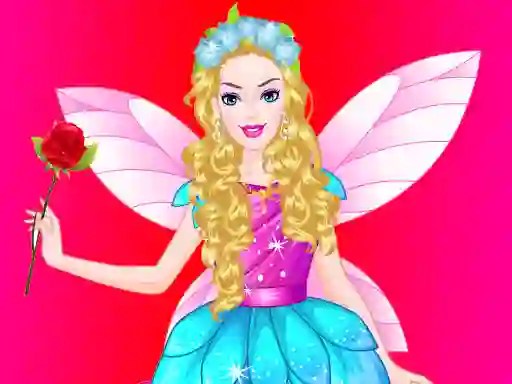 Logħba Barbie Angel Dress up onlajn