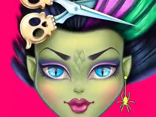 Logħba Monster Hair Salon onlajn