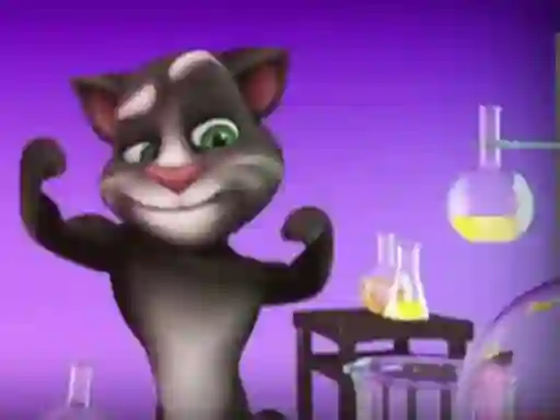 Logħba Talking Tom in Laboratory onlajn