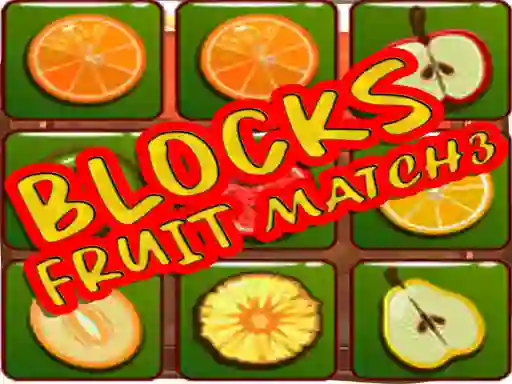 Logħba Blocks Fruit Match3 onlajn