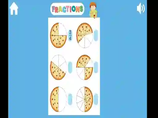 Logħba Fractions onlajn