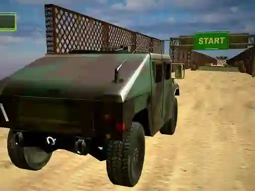 Logħba Military Vehicle Driving Simulation onlajn
