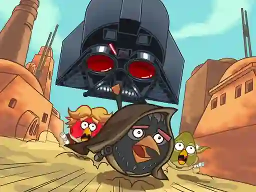 Logħba Angry Birds Star Wars Coloring onlajn
