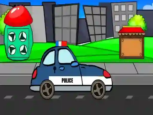 Logħba Police Car Escape onlajn
