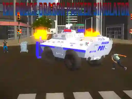 Logħba 155 Police Dragon Panzer Simulator onlajn