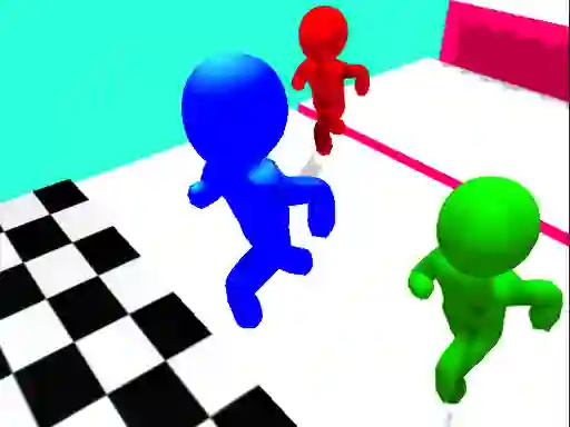 Logħba Stickman Race 3D onlajn