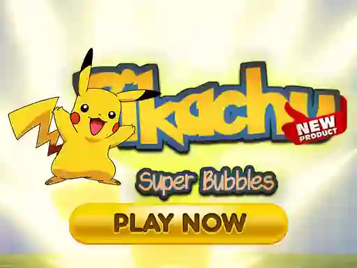 Logħba Pikachu Super Bubbles onlajn