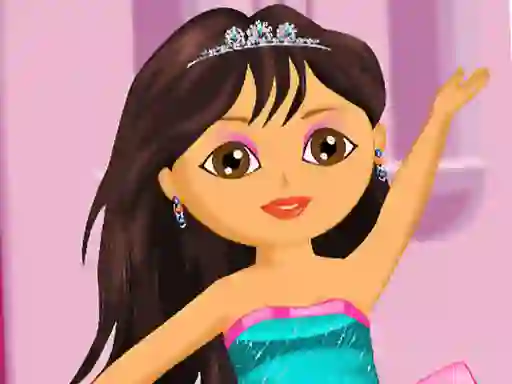 Logħba Dora Ballerina Dressup onlajn