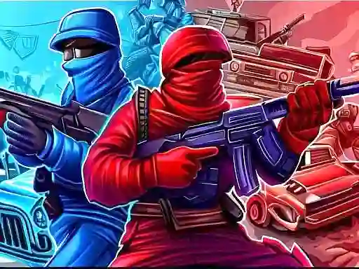 Logħba Counter Terror 3d onlajn