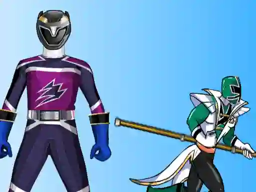 Logħba Power Rangers Dressup onlajn