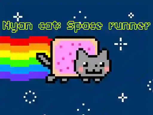 Logħba Nyan Cat: Space runner onlajn