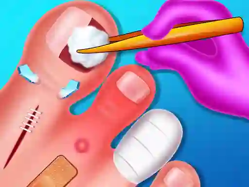 Logħba Funny Nail Doctor onlajn