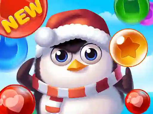 Logħba Bubble Penguins onlajn