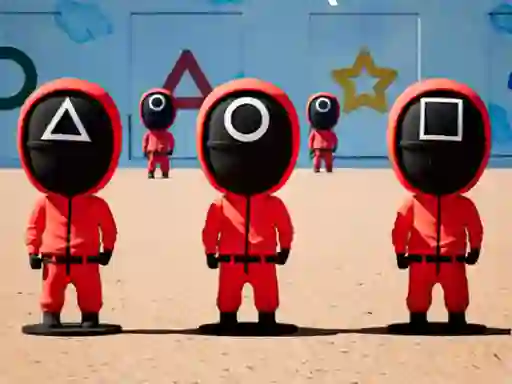 Logħba Squid Game hide and seek onlajn