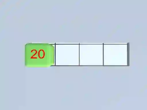 Logħba Number Box Swipe onlajn