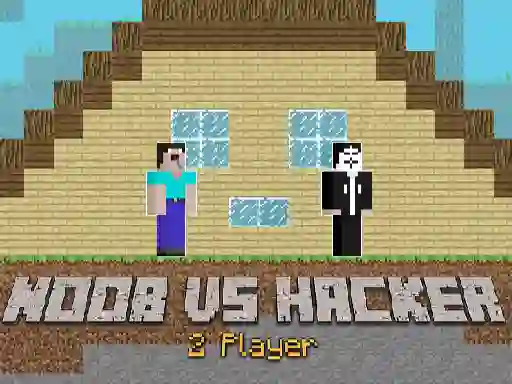 Logħba Noob vs Hacker 2 Player onlajn