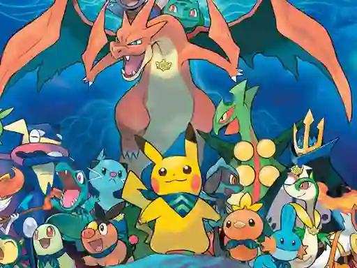 Logħba Pokemon Memory onlajn