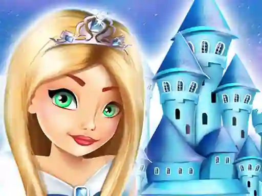 Logħba Ice Princess Doll House Design onlajn