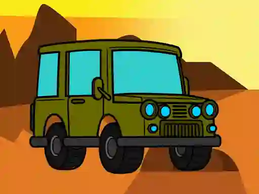 Logħba Offroad Coloring Book onlajn