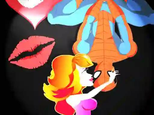 Logħba Spiderman Kiss onlajn