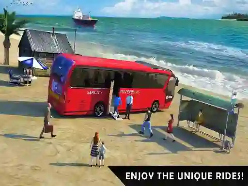 Logħba Floating water surface bus onlajn