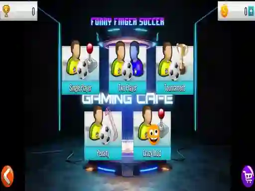 Logħba Funny Finger Soccer onlajn