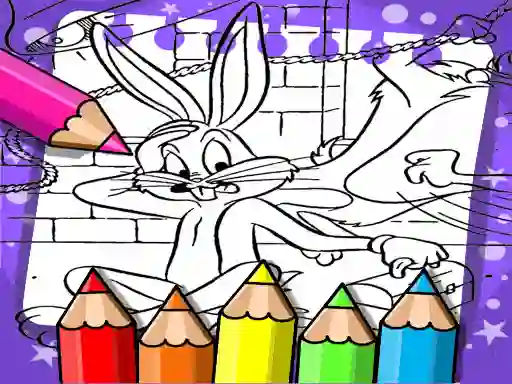 Logħba Bugs Bunny Coloring Book onlajn