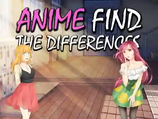 Logħba Anime Find The Differences onlajn