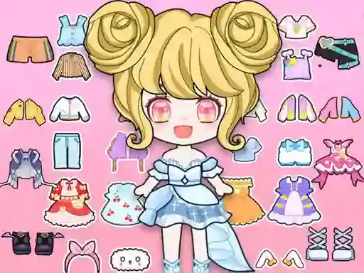 Logħba Vlinder Anime Doll Creator onlajn