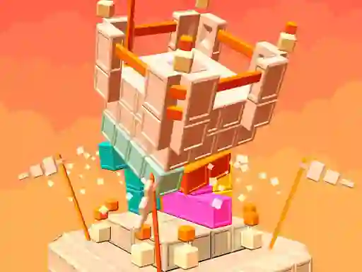 Logħba Demolish Castle Puzzle onlajn