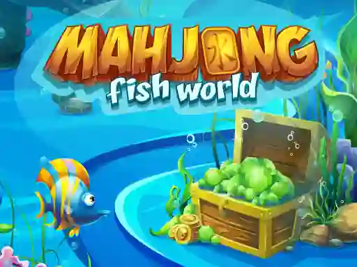 Logħba Mahjong Fish World onlajn