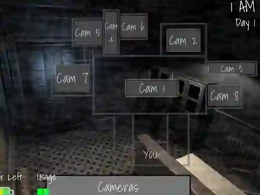 Logħba Five Nights at Horror Games onlajn