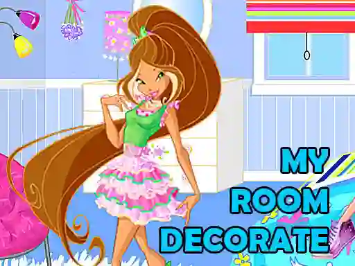 Logħba Winx Room Decorate onlajn