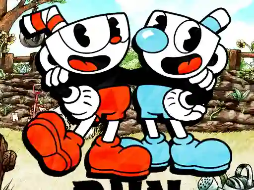 Logħba Cuphead Run version onlajn